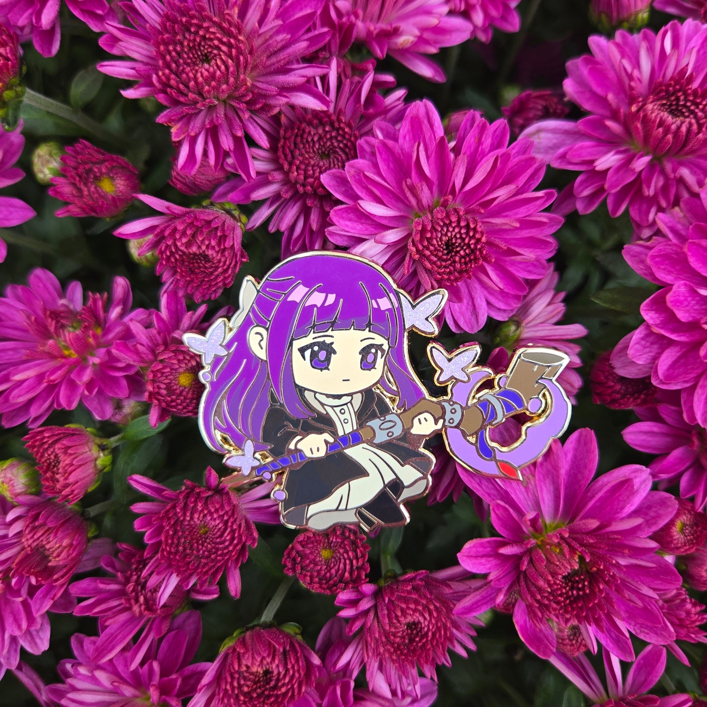 Frieren & Fern Hard Enamel Pin Set PREORDER