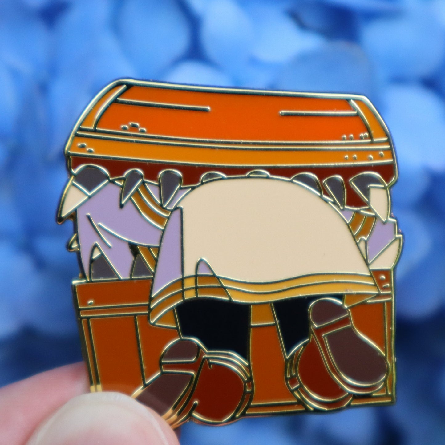 Frieren Mimic Chest Hard Enamel Pin