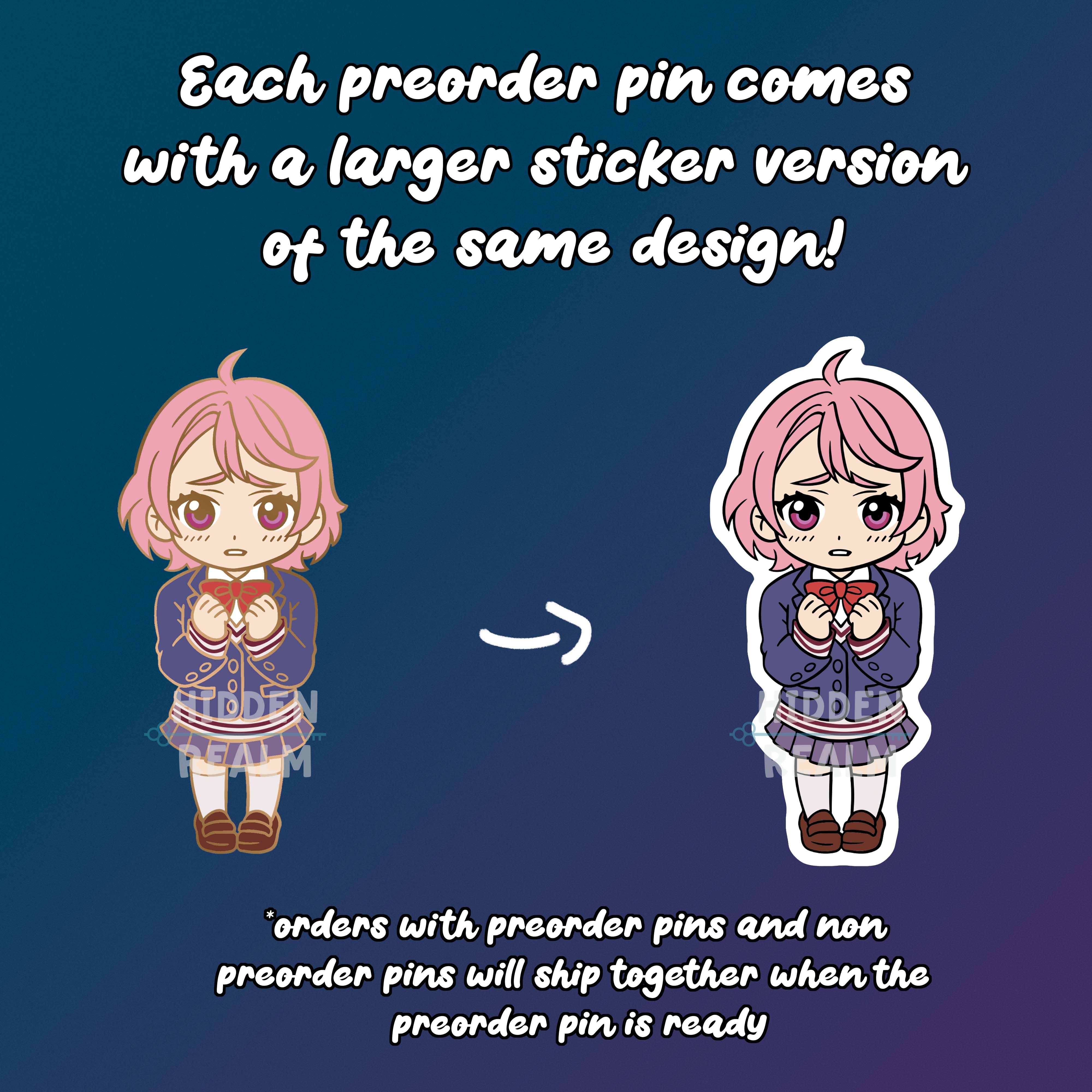 Dandadan Enamel Pin Set PREORDER