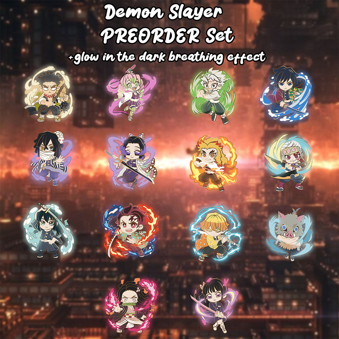 Demon Slayer Enamel Pin Set PREORDER