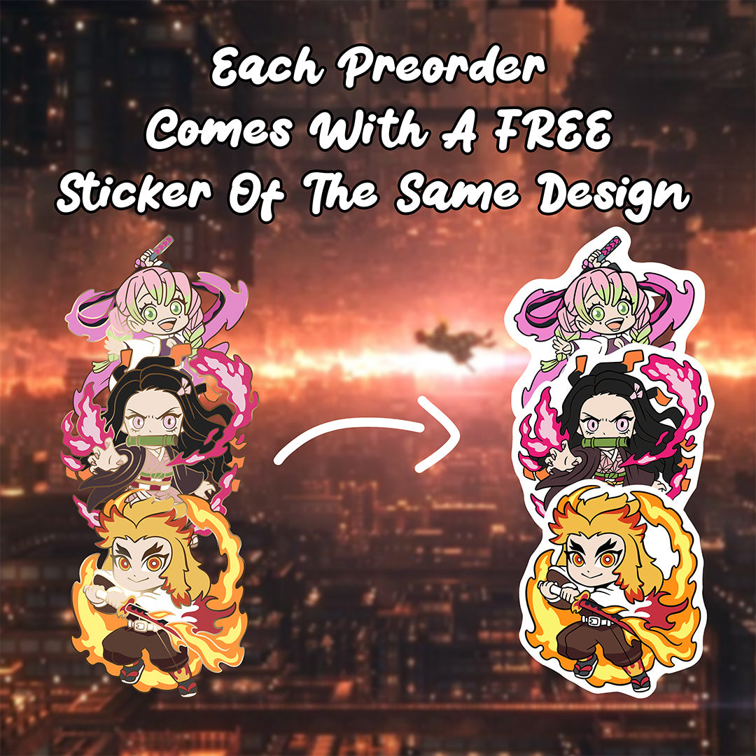 Demon Slayer Enamel Pin Set PREORDER