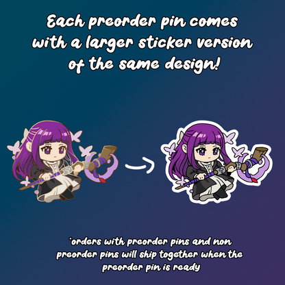 Frieren & Fern Hard Enamel Pin Set PREORDER