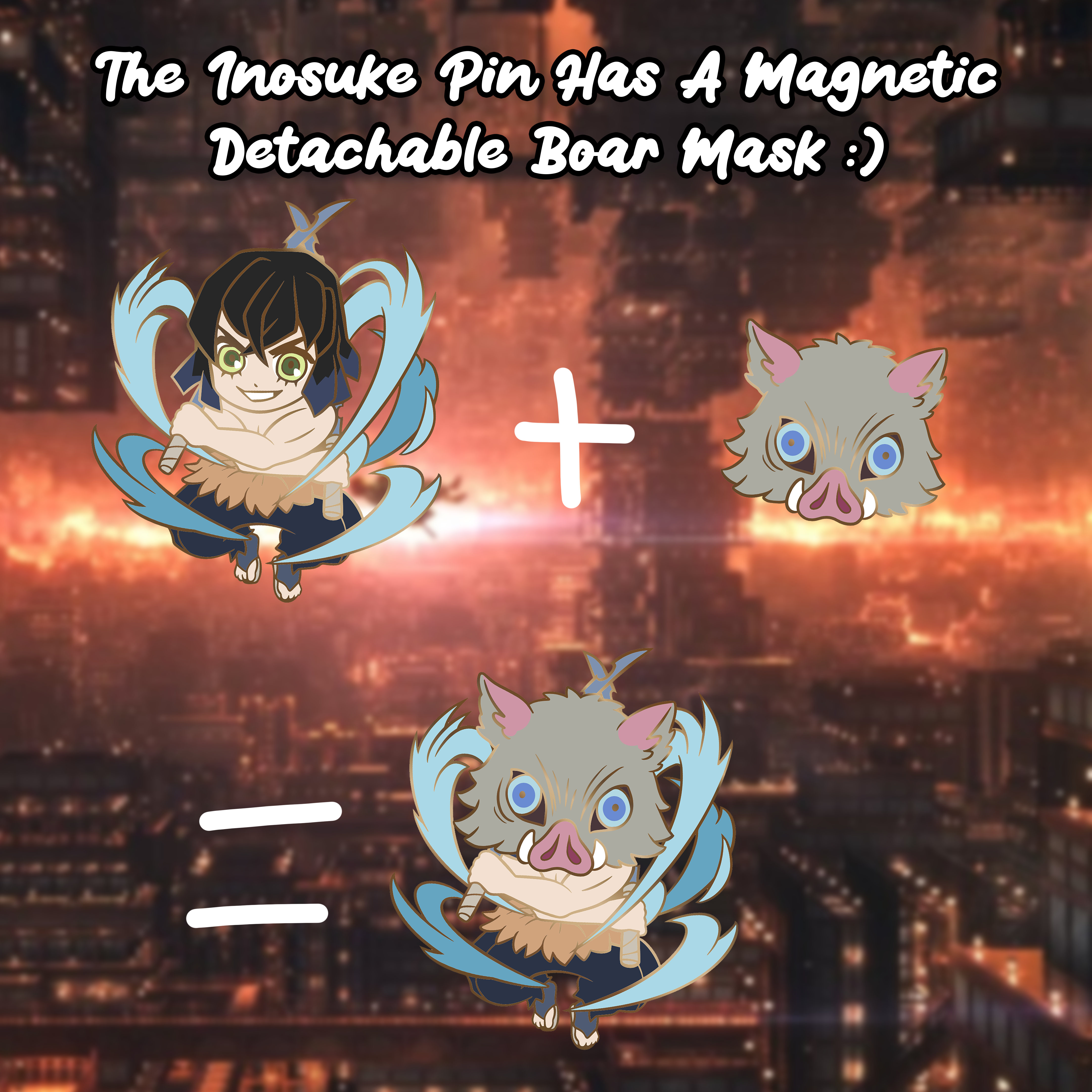 Demon Slayer Enamel Pin Set PREORDER