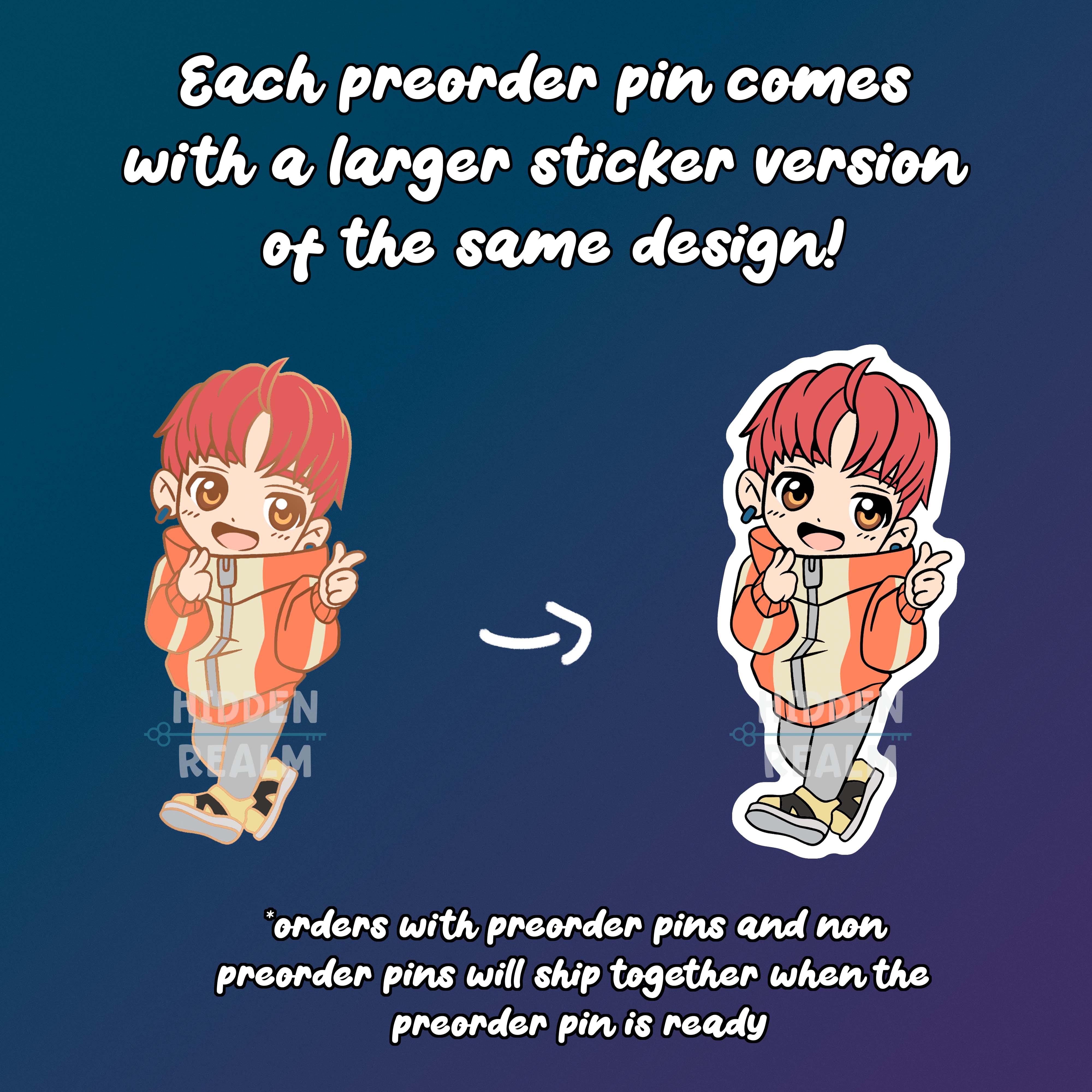 Dandadan Enamel Pin Set PREORDER