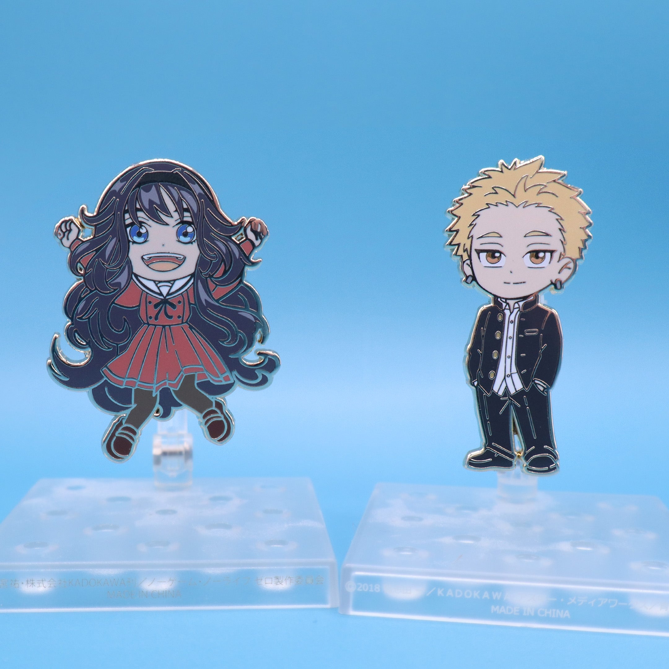 Kaoruko & Rintaro Enamel Pin Set – Hidden Realm
