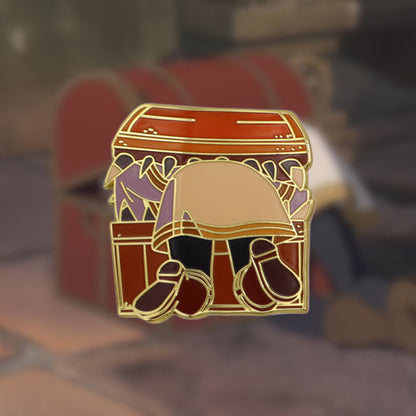 Frieren Mimic Chest Hard Enamel Pin