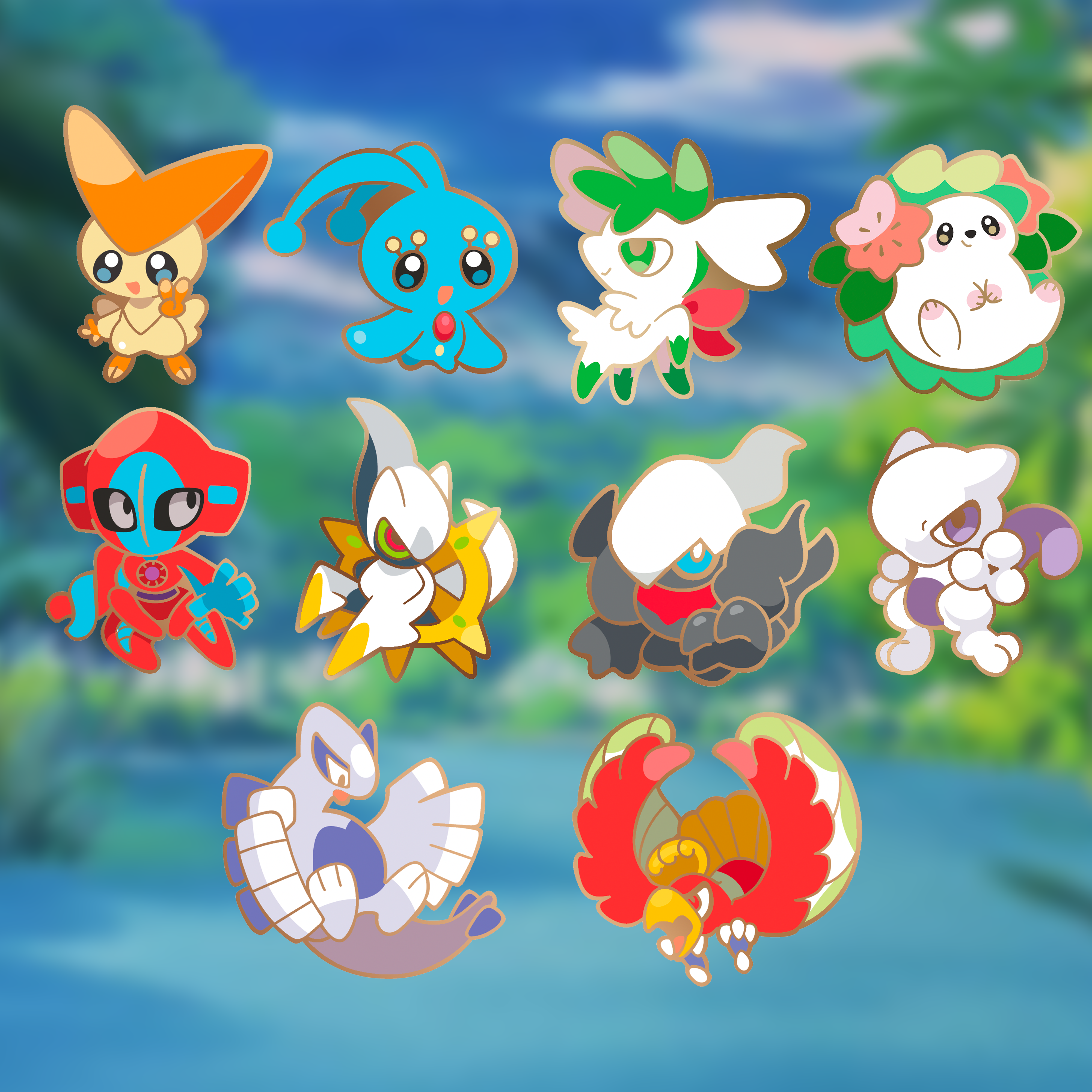 Mythical/Legendary Set 2