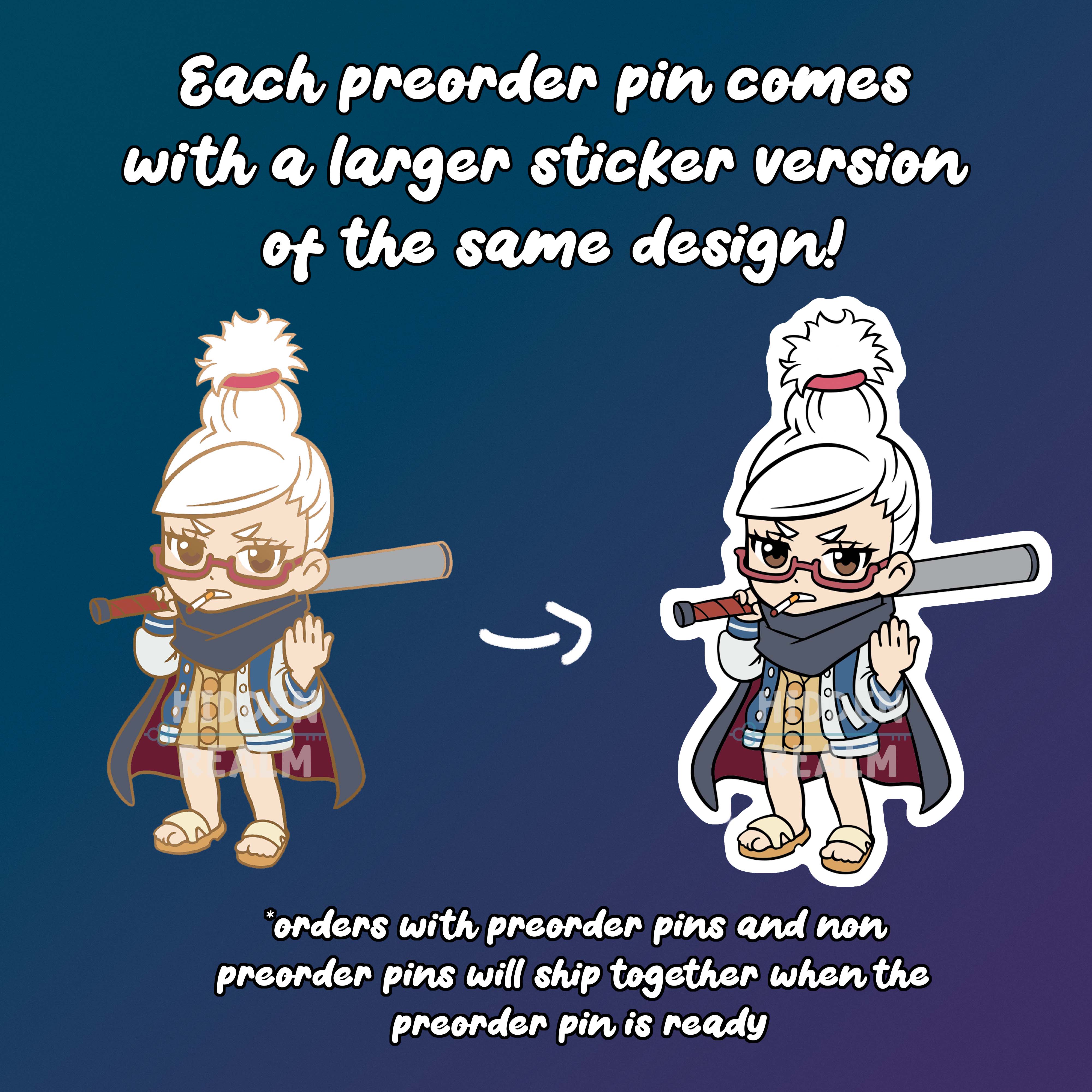 Dandadan Enamel Pin Set PREORDER